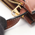 Loewe Gate Double Zip Pouch · Leather