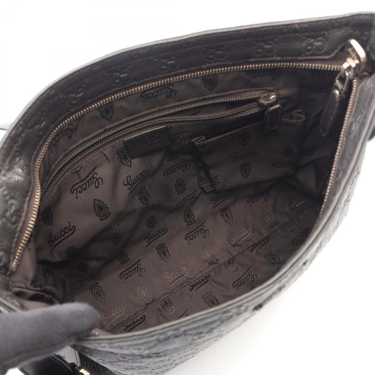 Gucci Guccissima · Leather Crossbody