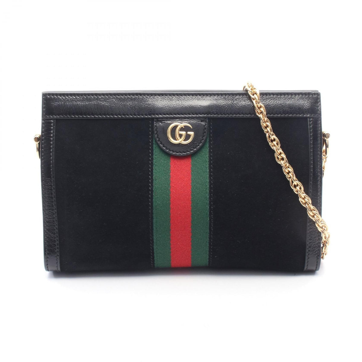 Gucci Ophidia · Suede · Chain Shoulder Bag