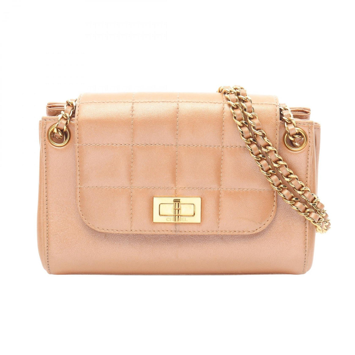Chanel 2.55 Chocolate Bar · Lambskin