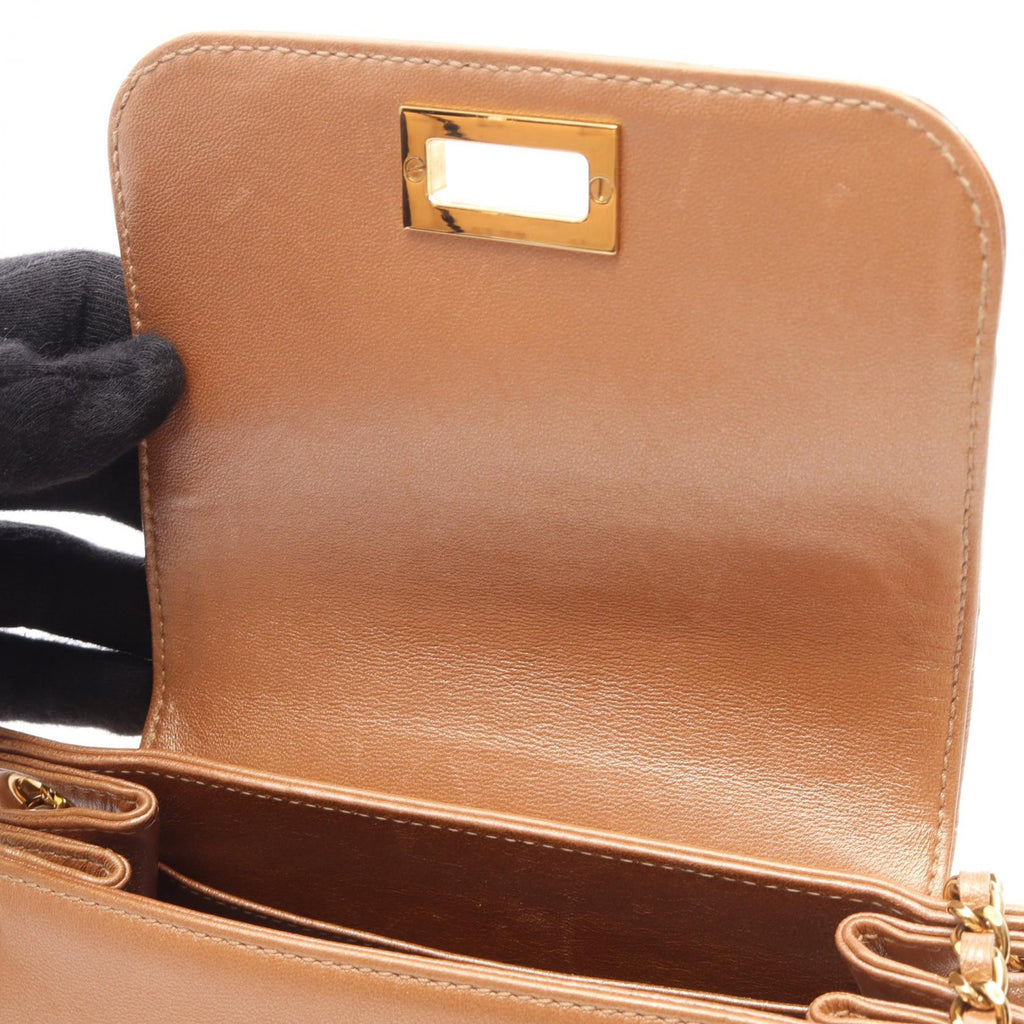 Chanel 2.55 Chocolate Bar · Lambskin