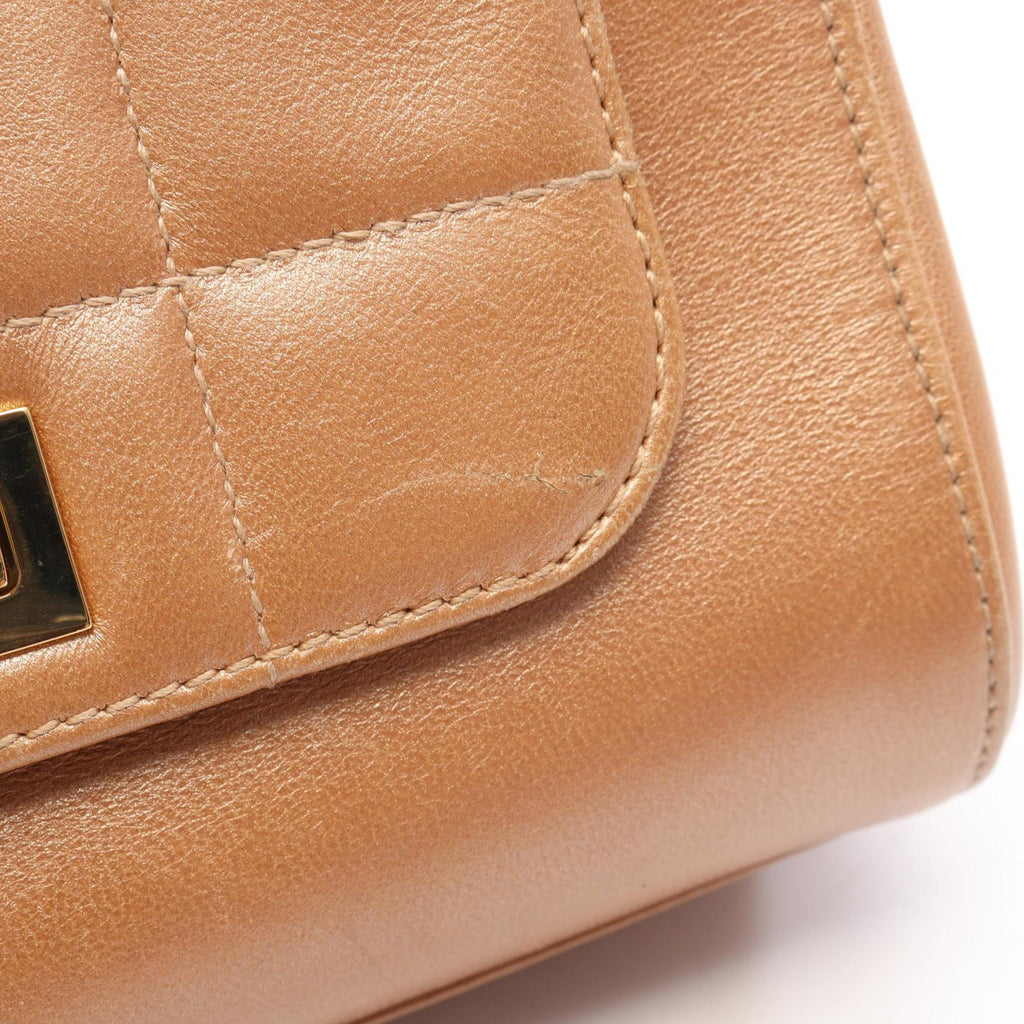 Chanel 2.55 Chocolate Bar · Lambskin