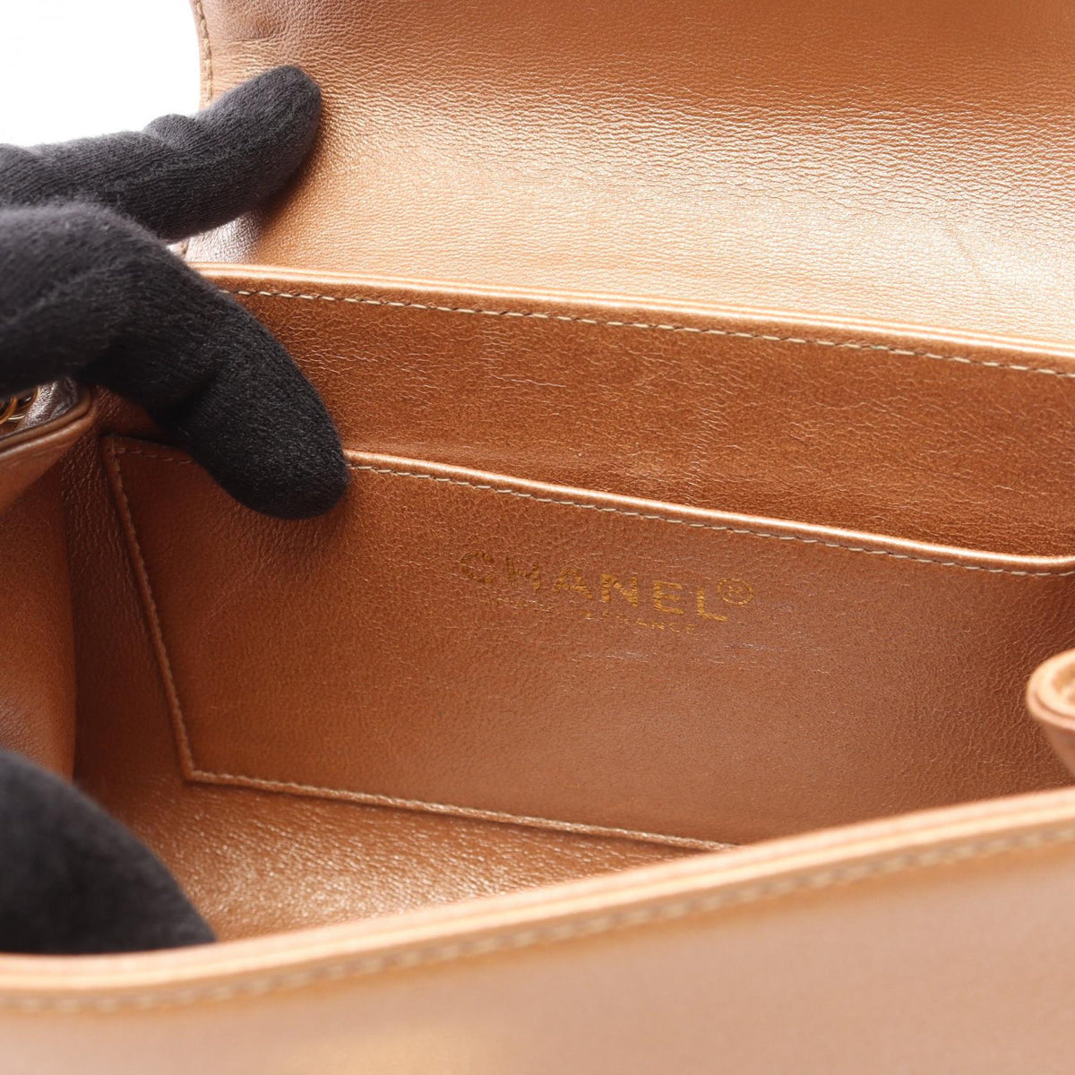 Chanel 2.55 Chocolate Bar · Lambskin
