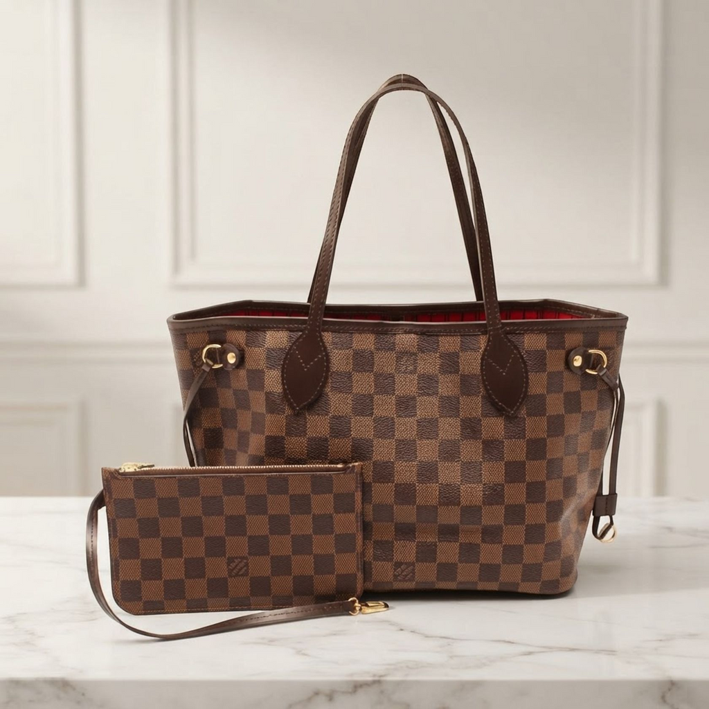 Louis Vuitton Neverfull PM · Damier Ebene