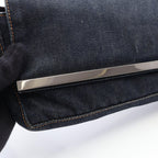 Fendi Logo Shoulder Bag · Denim & Leather