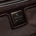 Fendi Logo Shoulder Bag · Denim & Leather