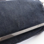 Fendi Logo Shoulder Bag · Denim & Leather