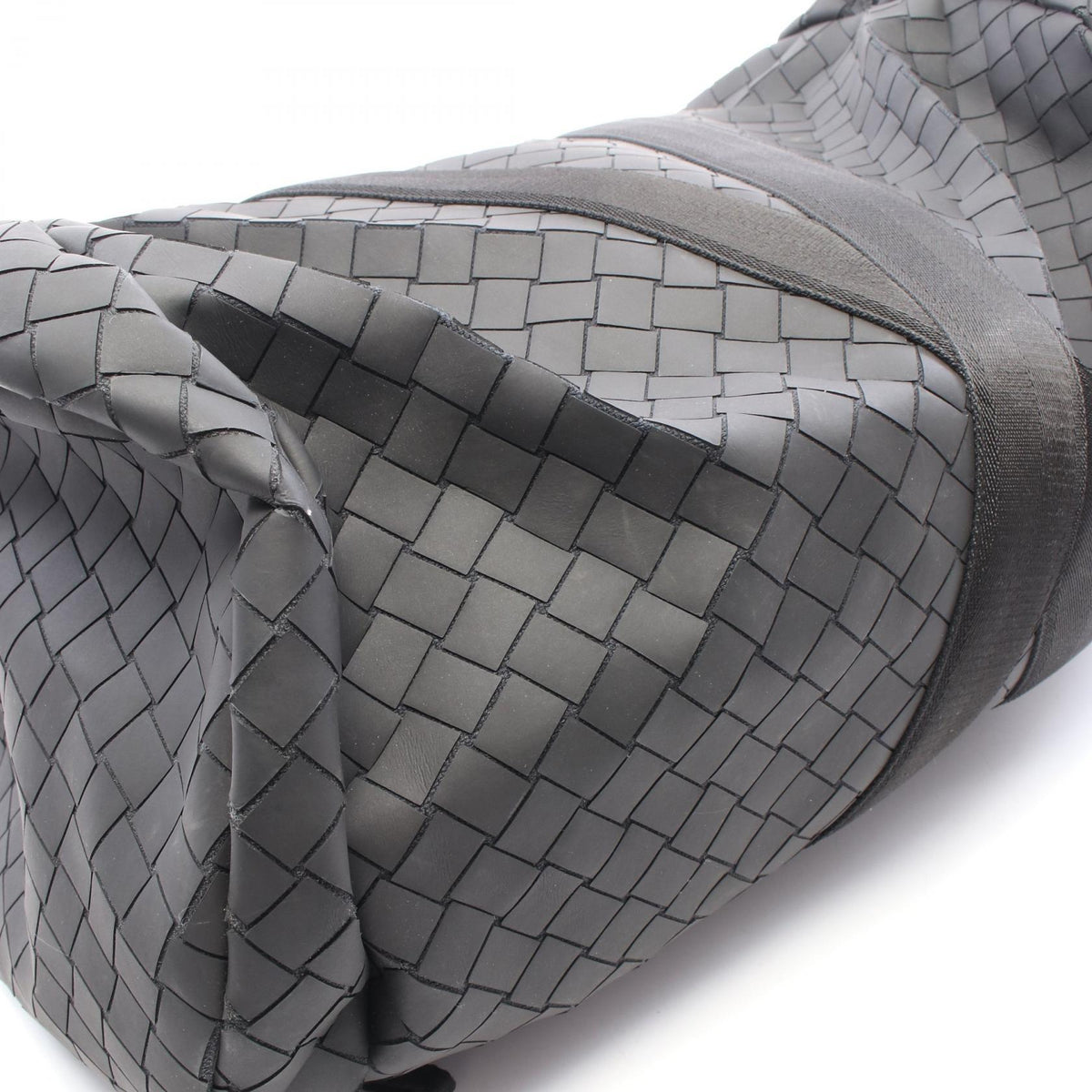 Bottega Veneta Intrecciato · Rubber Boston