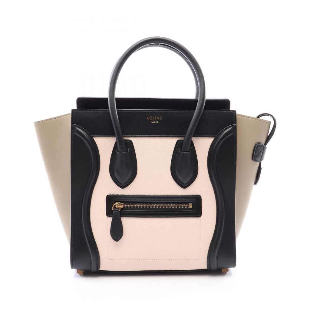 Celine Luggage Micro Shopper · Tricolor