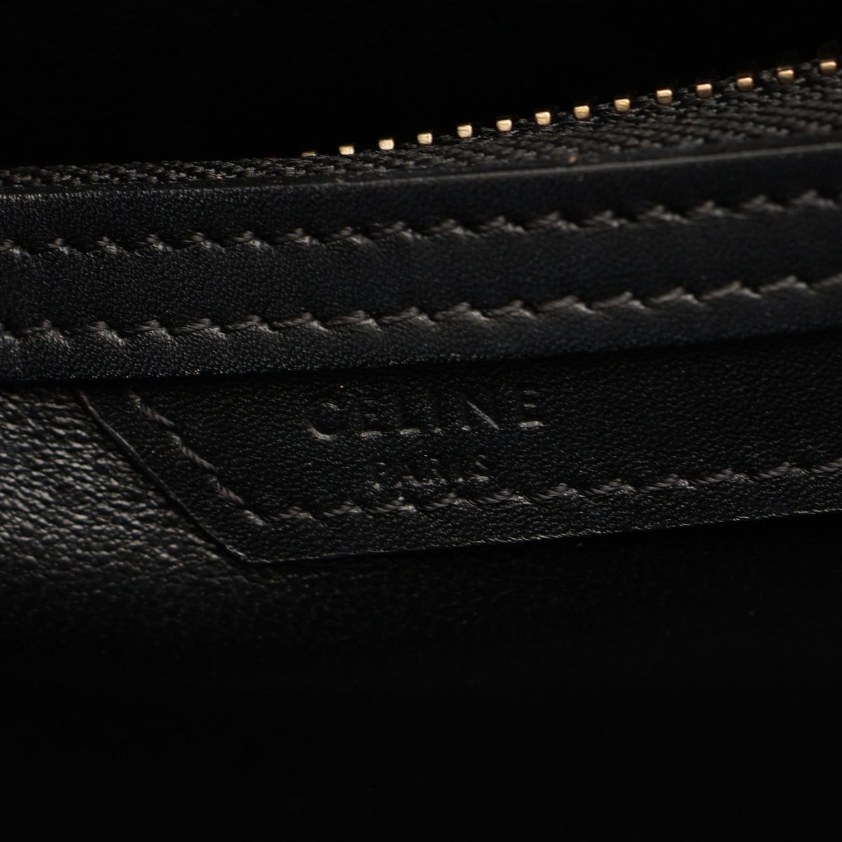 Celine Luggage Micro Shopper · Tricolor