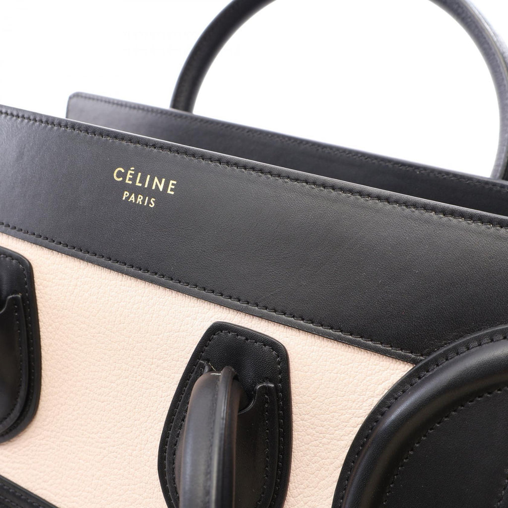 Celine Luggage Micro Shopper · Tricolor
