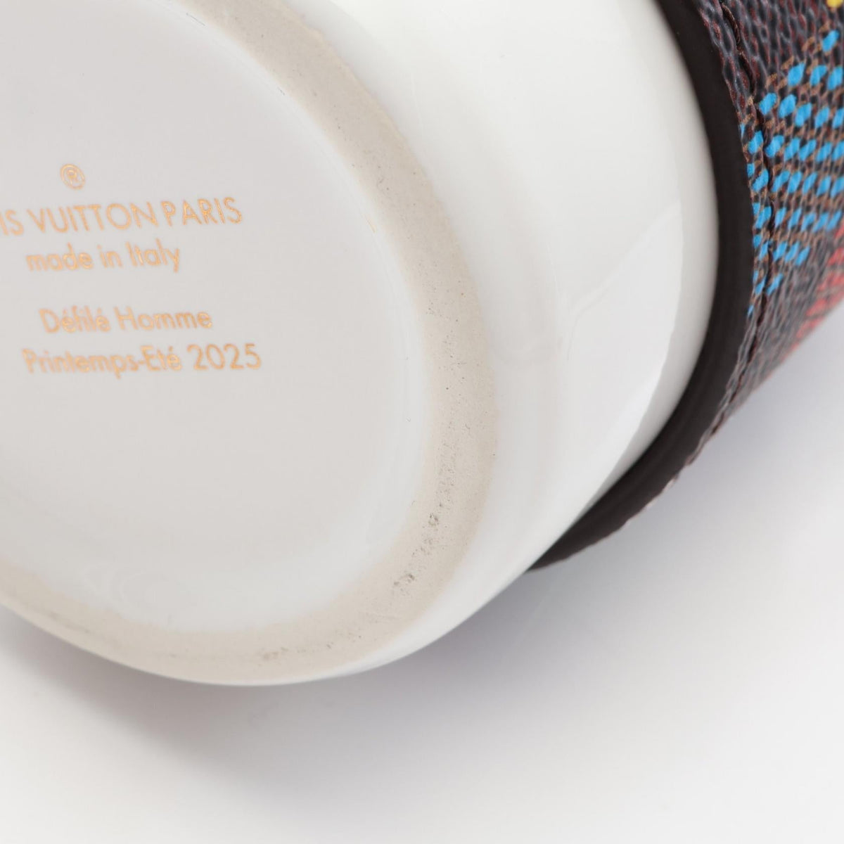 Louis Vuitton LV Cup Straw · LV Birds Damier