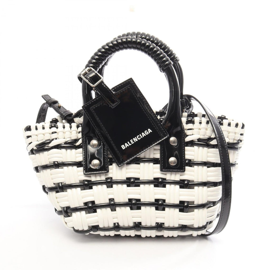 Balenciaga Bistro XXS · Enamel Basket Bag