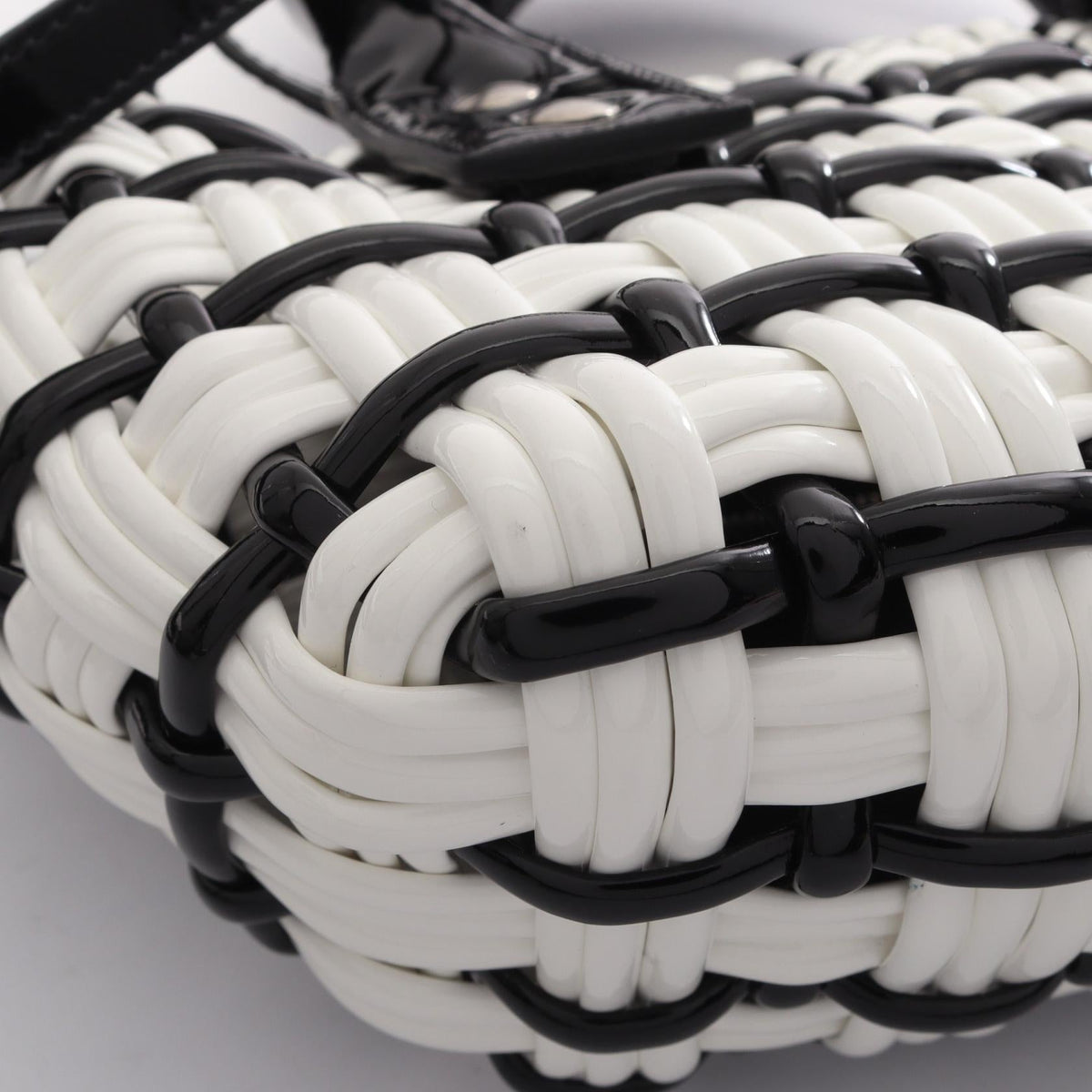 Balenciaga Bistro XXS · Enamel Basket Bag