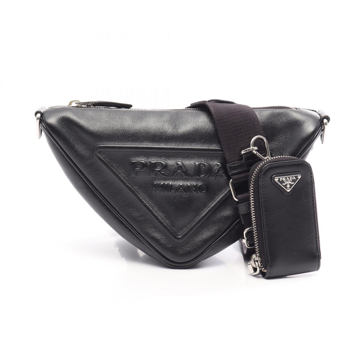 Prada Triangle · Leather Shoulder