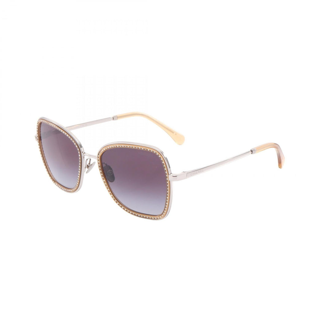 Chanel · CC Rhinestone Sunglasses
