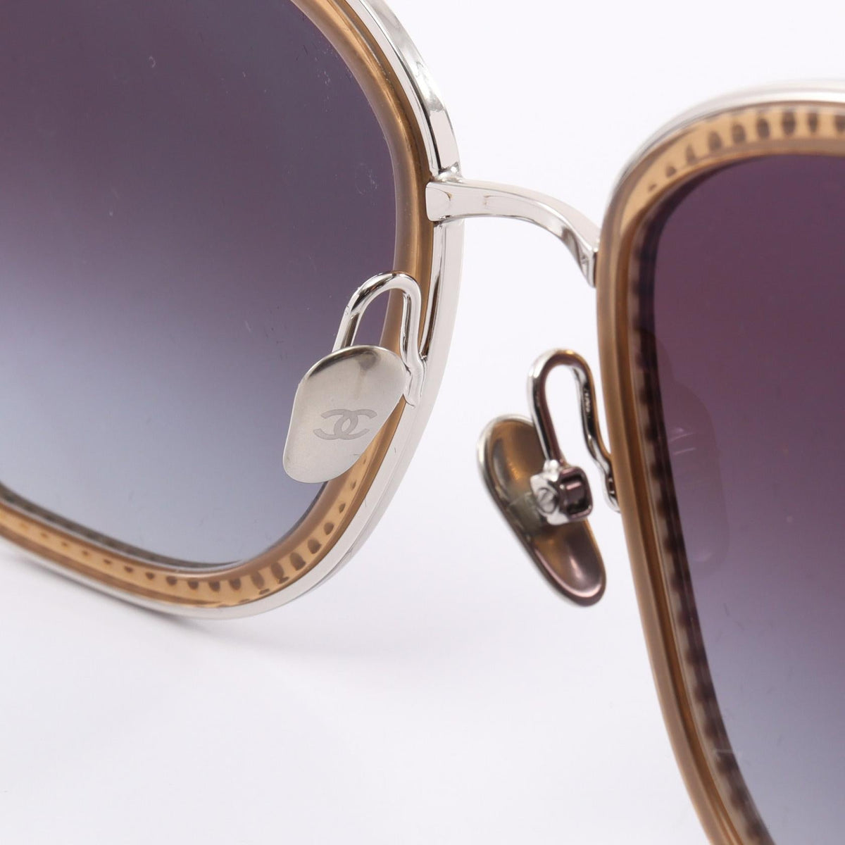 Chanel · CC Rhinestone Sunglasses