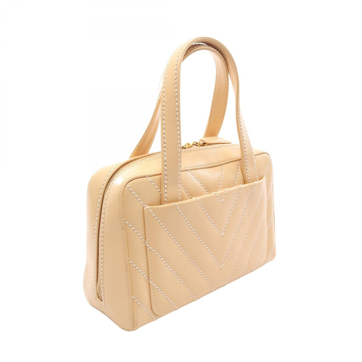 Chanel Wild Stitch · Chevron Leather