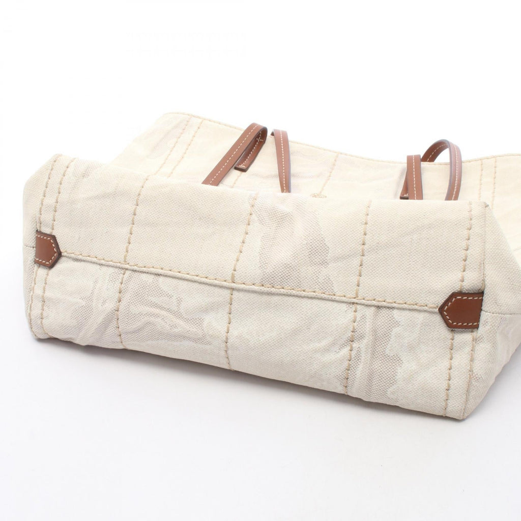 Prada · Canvas Leather Tote