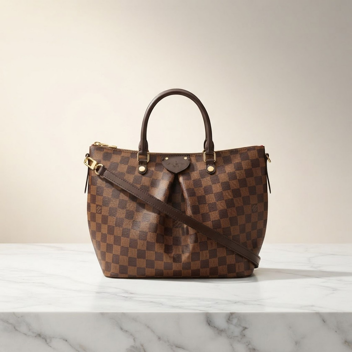 Louis Vuitton Siena MM · Damier Ebene