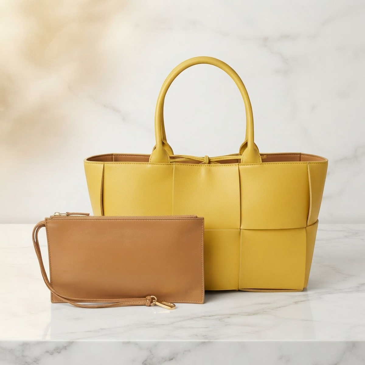 Bottega Veneta Small Arco · Leather Tote