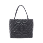 Chanel Medallion Tote · Grained Calfskin
