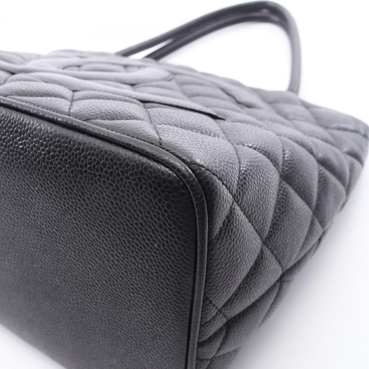 Chanel Medallion Tote · Grained Calfskin