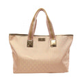 Gucci Webbing Line · Canvas Leather Tote