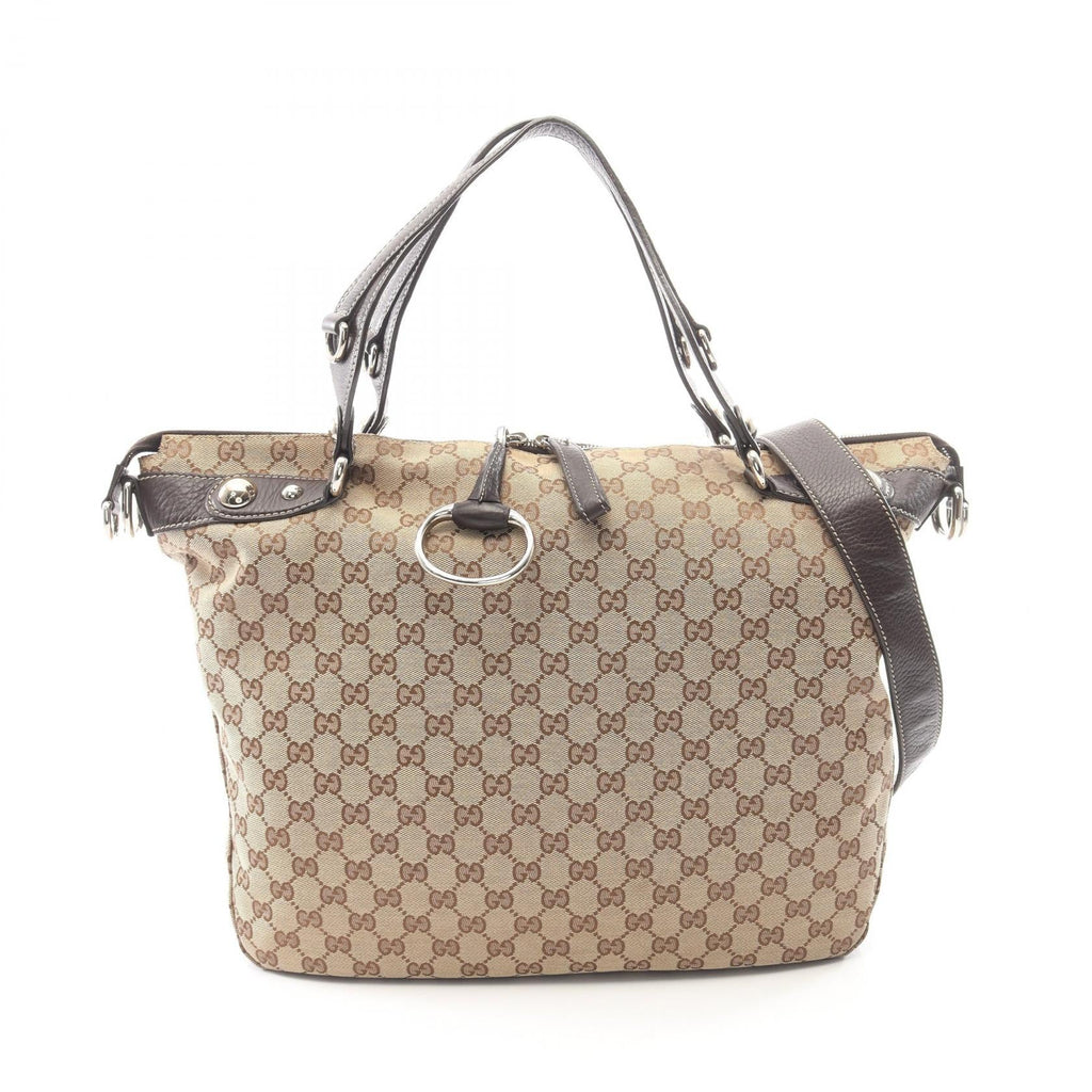 Gucci GG Canvas · Crossbody Tote