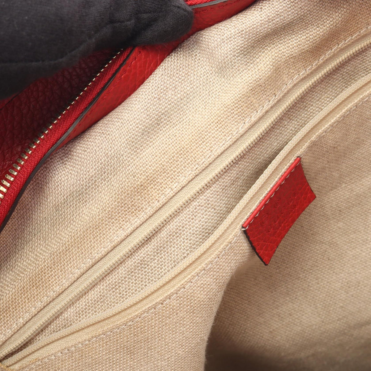 Gucci Bree · Canvas Leather Tote