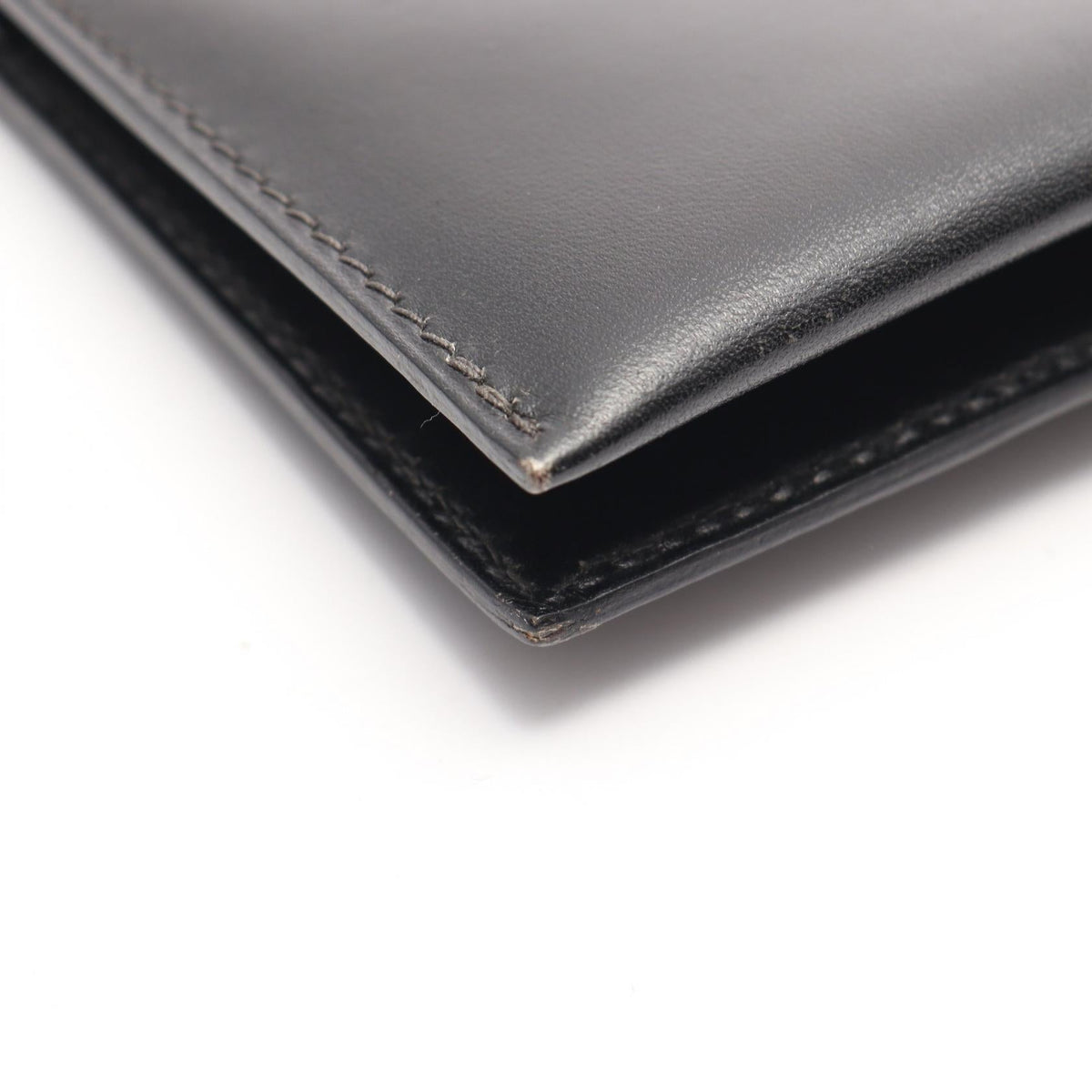 Hermès Bearn Classic · Box Calf · Gold Hardware