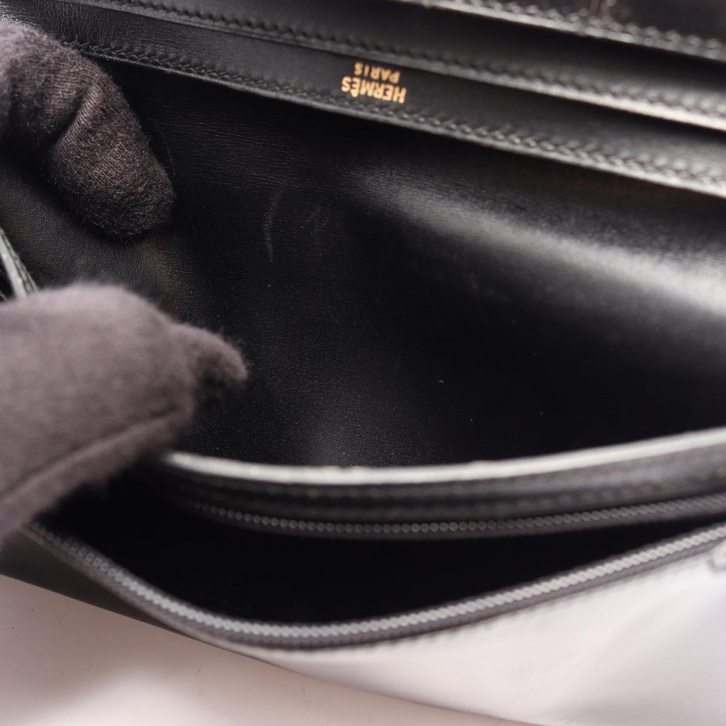 Hermès Bearn Classic · Box Calf · Gold Hardware
