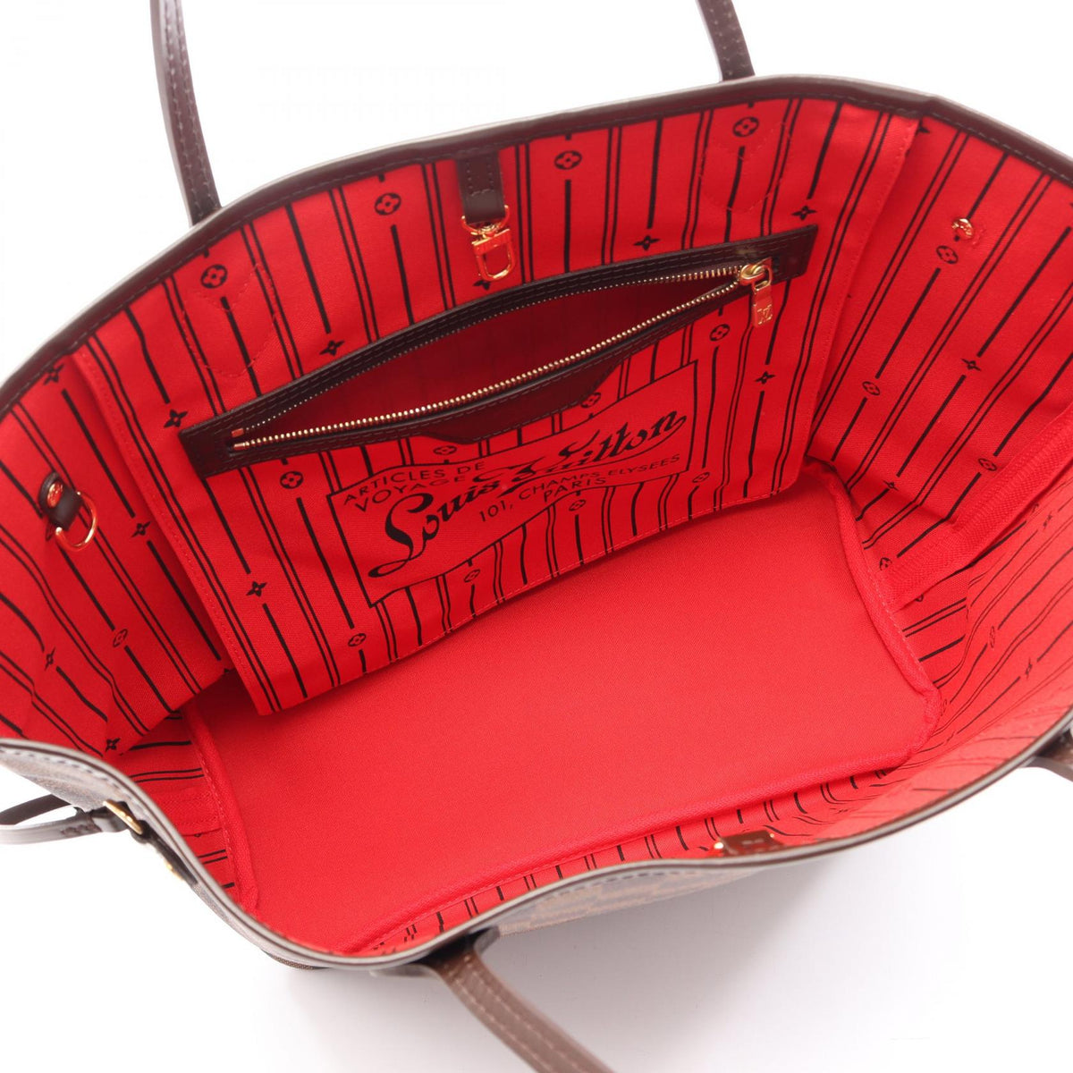 Louis Vuitton Neverfull MM · Damier Ebene