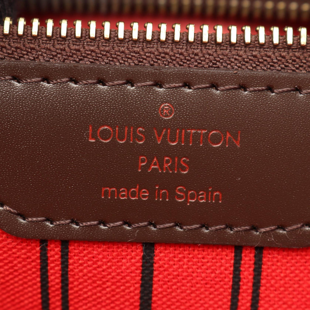 Louis Vuitton Neverfull MM · Damier Ebene