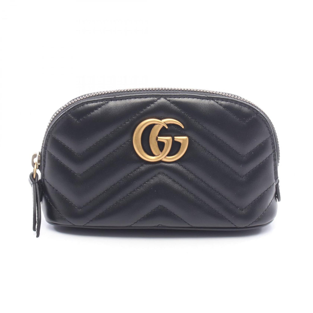 Gucci GG Marmont · Quilted Leather Pouch