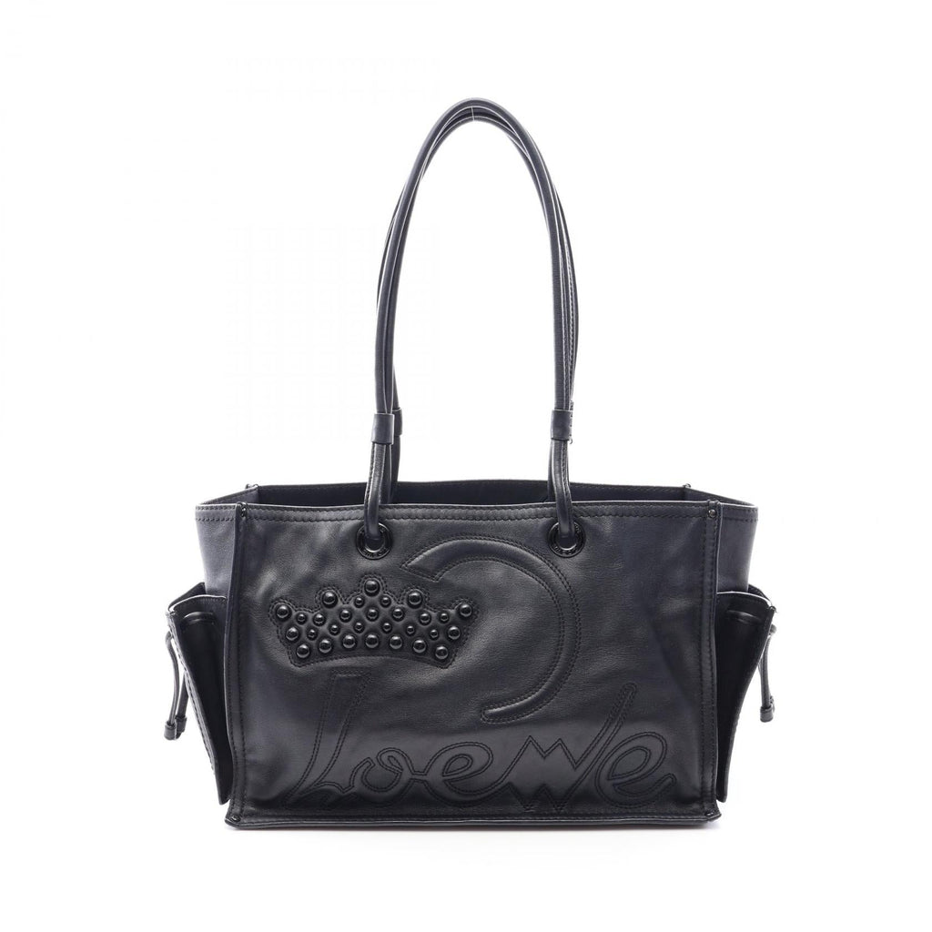 Loewe Crown Logo · Leather Tote