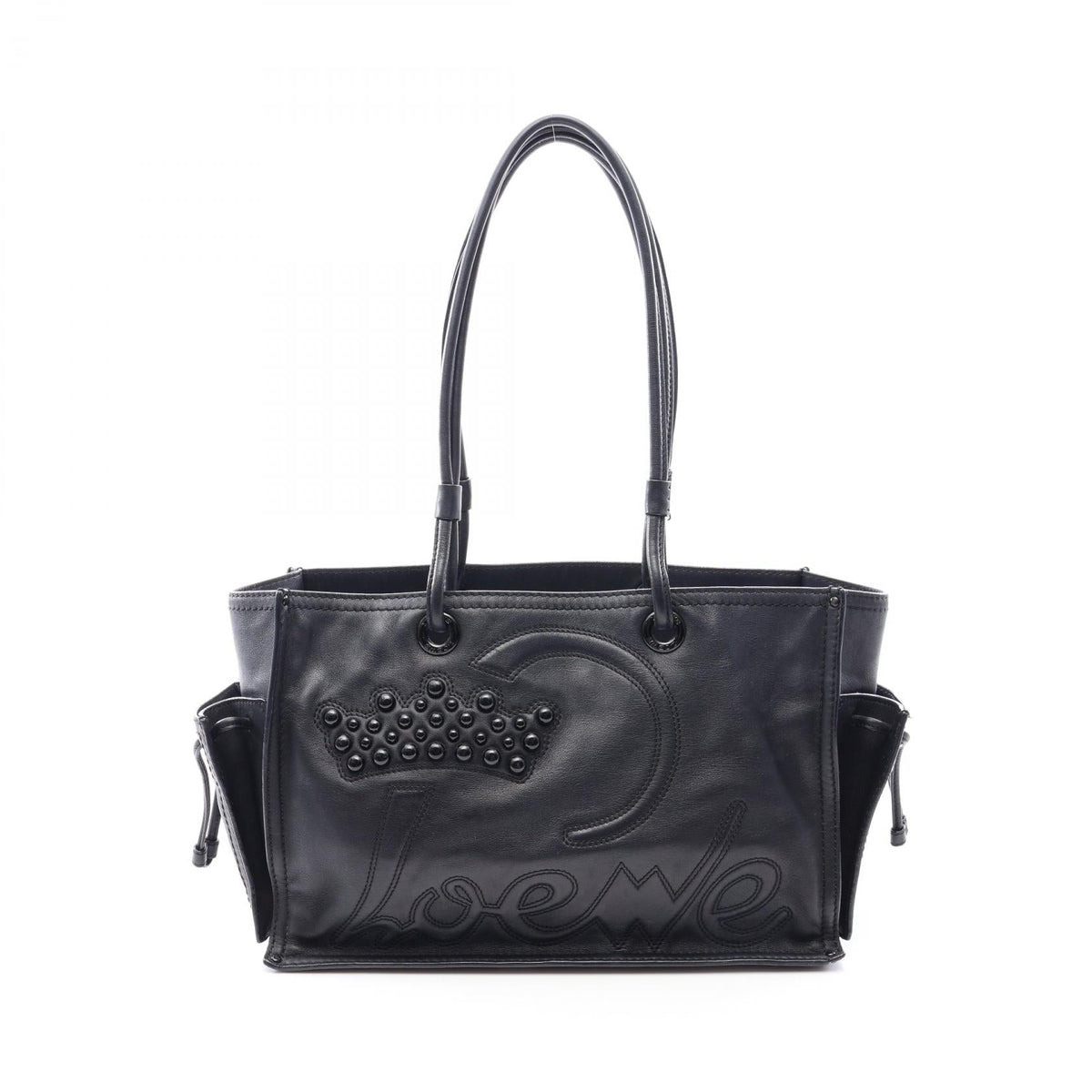 Loewe Crown Logo · Leather Tote