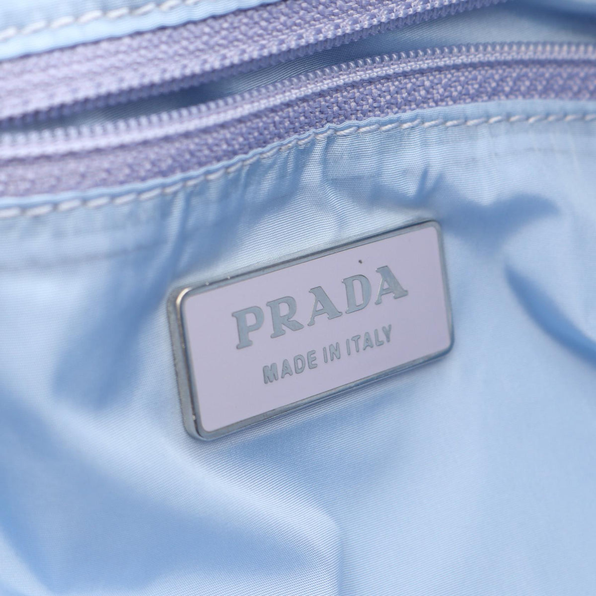 PRADA Triangle Logo · Nylon Tote