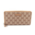 Gucci GG Canvas · Zip Around Wallet