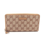 Gucci GG Canvas · Zip Around Wallet