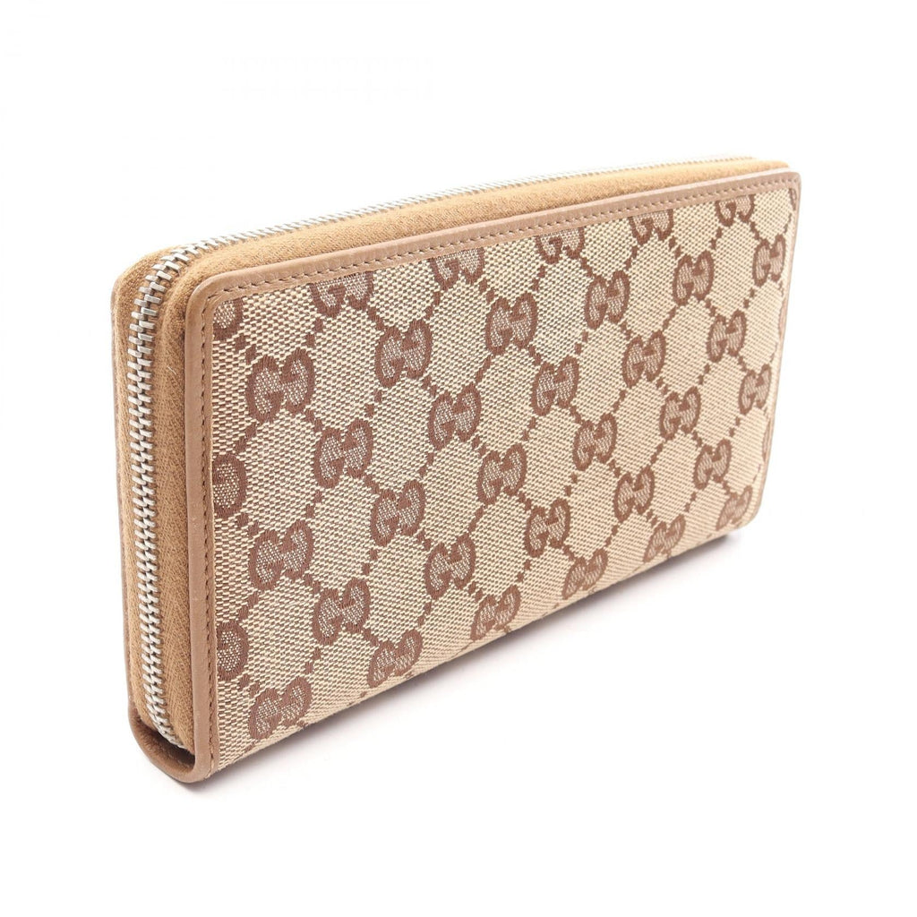 Gucci GG Canvas · Zip Around Wallet