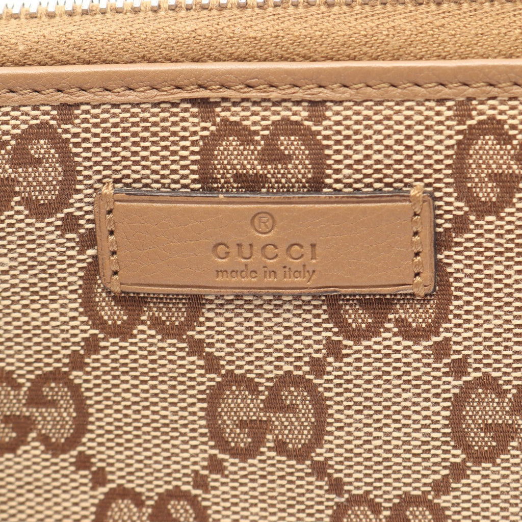 Gucci GG Canvas · Zip Around Wallet