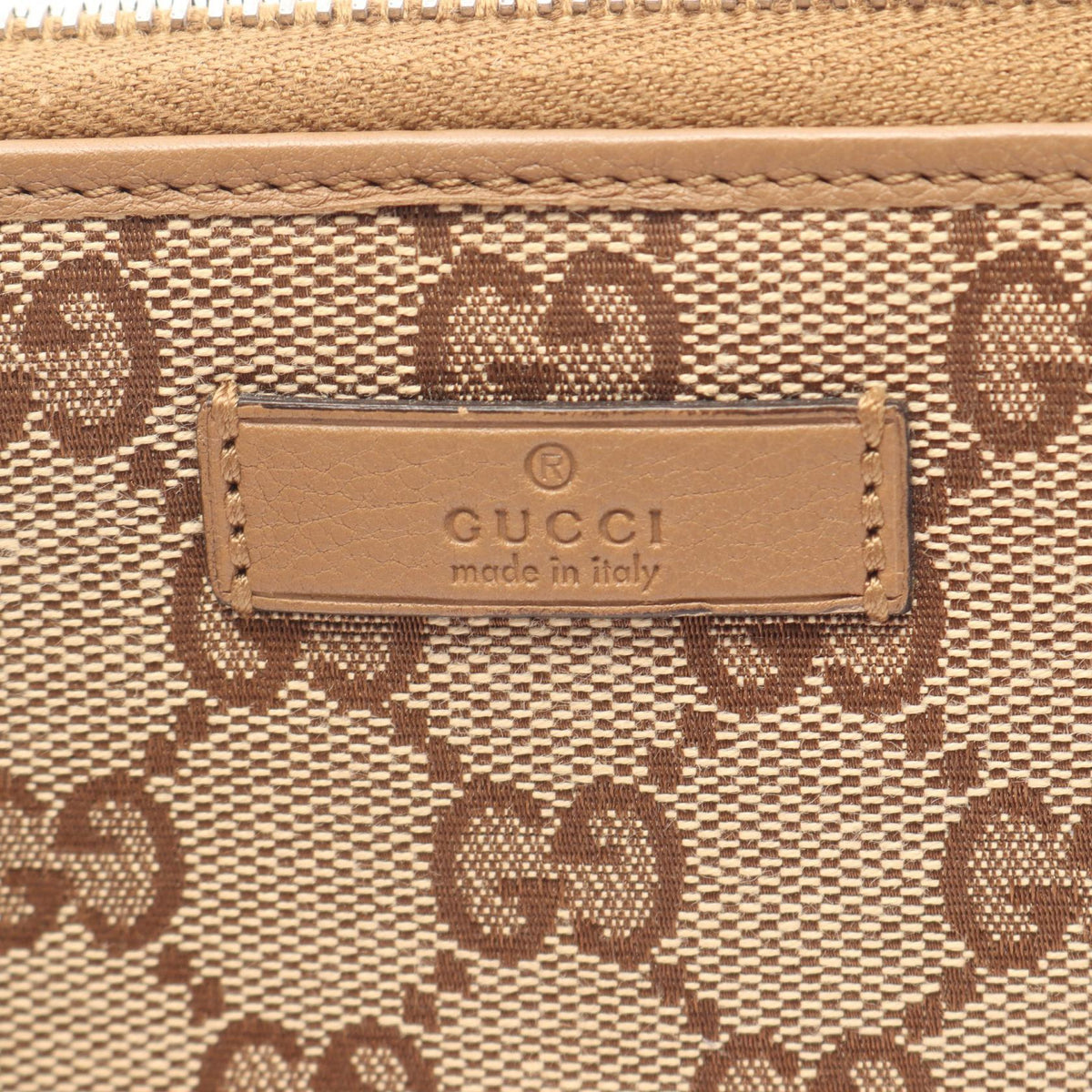 Gucci GG Canvas · Zip Around Wallet