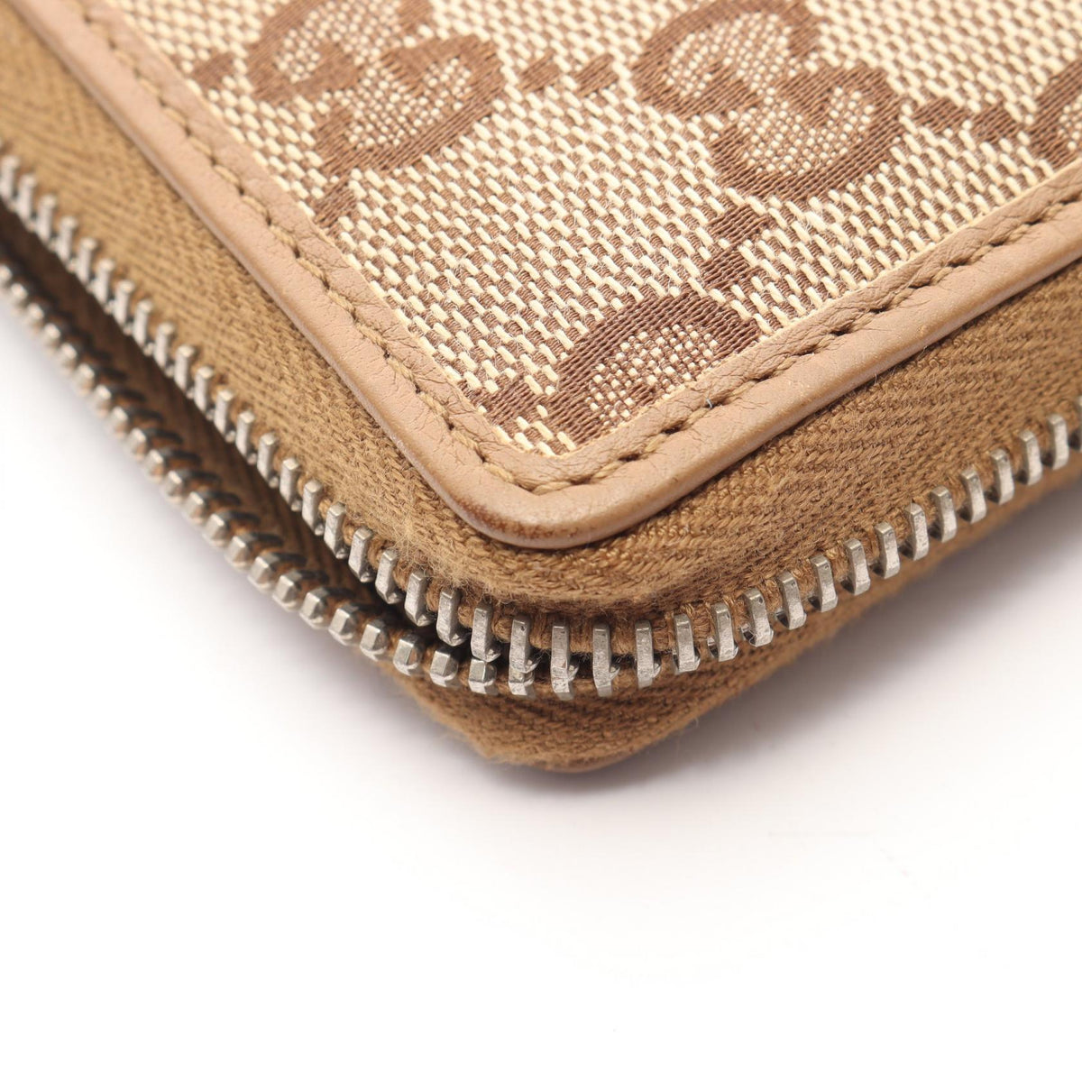 Gucci GG Canvas · Zip Around Wallet