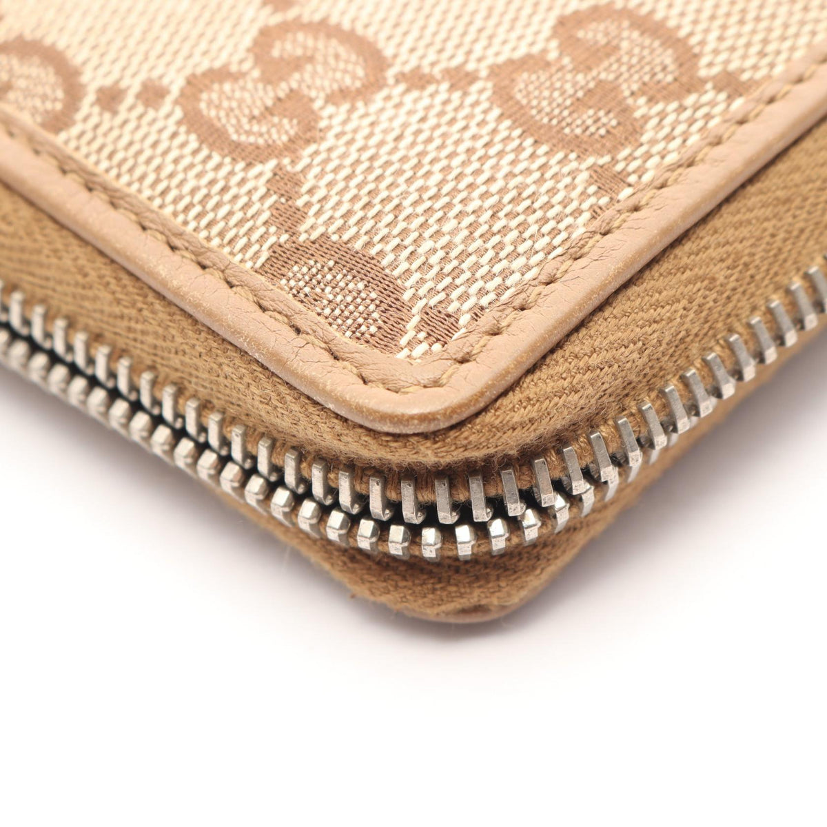 Gucci GG Canvas · Zip Around Wallet
