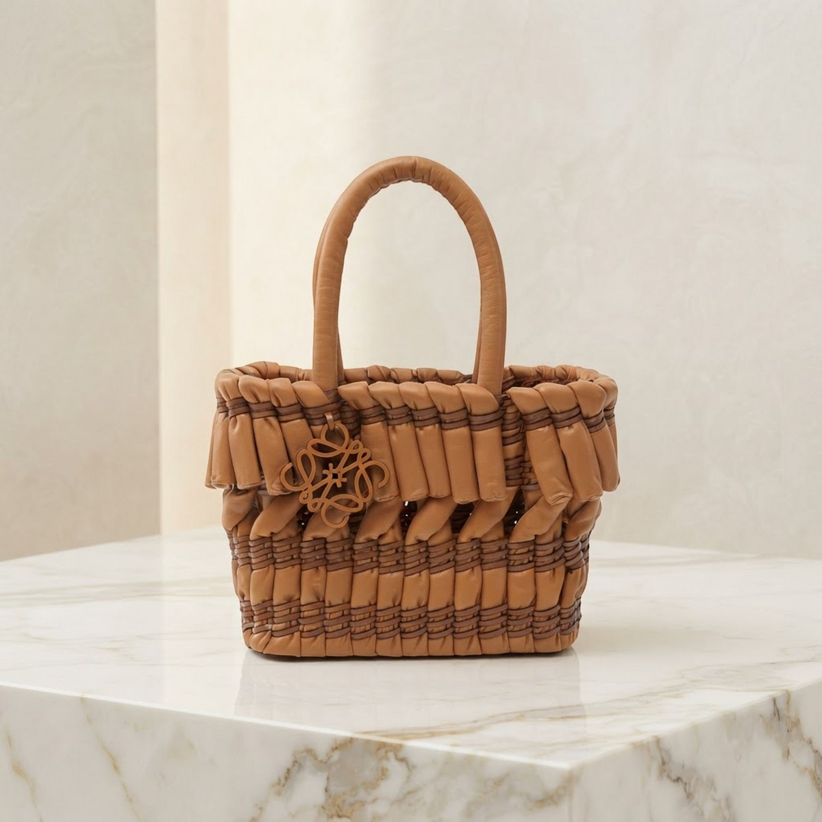 Loewe Tubular Basket · Leather Tote