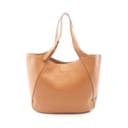 PRADA Logo Tote · Leather