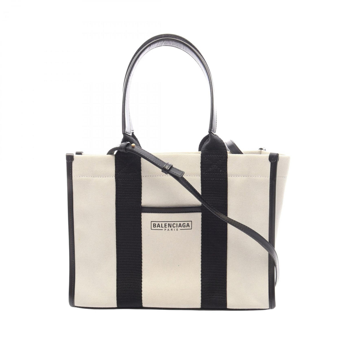 BALENCIAGA Hardware Tote S · Canvas & Leather