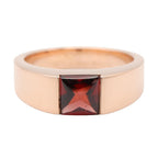 Cartier Tank Mars · Rose Gold · Garnet