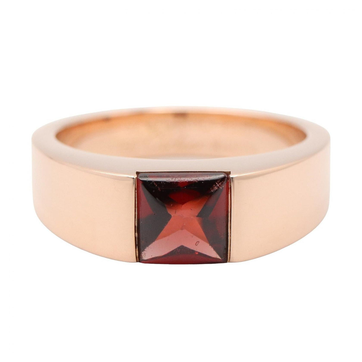 Cartier Tank Mars · Rose Gold · Garnet